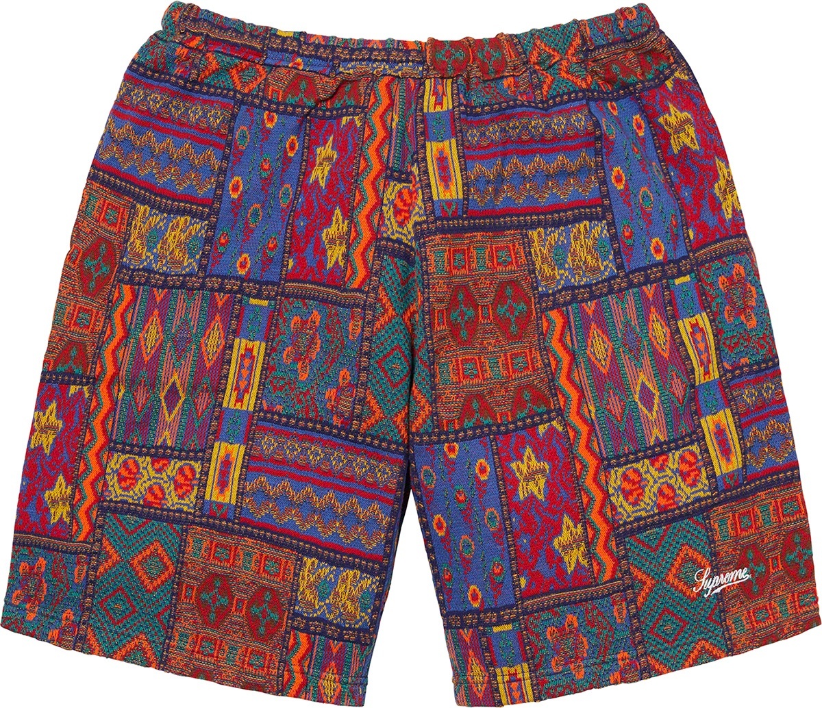 Patchwork Knit Short view 2